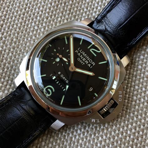 panerai gmt 8 days pam 233|Panerai luminor 1950 8 days.